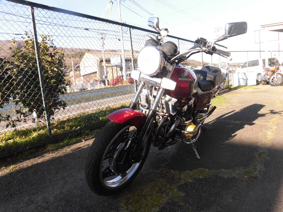 中古　HONDA CBX400F NC07　国内車両　初年度登録 昭和57年 実動、検あり 車検満了日 令和7年3月 BEET CBX400FC,CBX400F2C_画像6