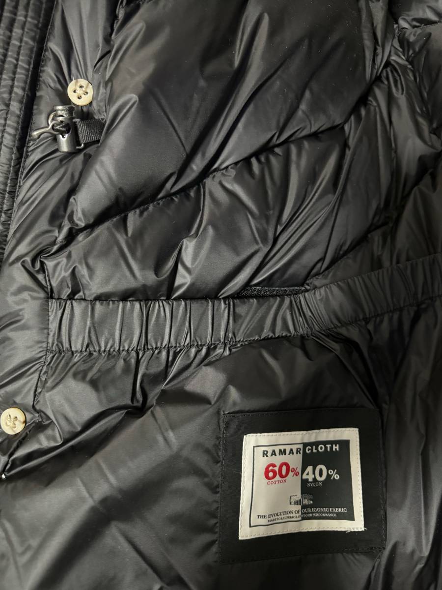 最終お値下げ出品 2023年12月 BEAMS購入 ウールリッチ NEW ARCTIC PARKA NF ダウン WOOLRICH 新品 ブラック M ニューアークティックパーカ _画像6