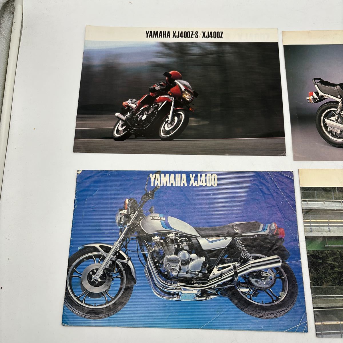 25. 当時物　オートバイ　バイク　カタログ　まとめて　XJ400 ヤマハ YAMAHA _画像2