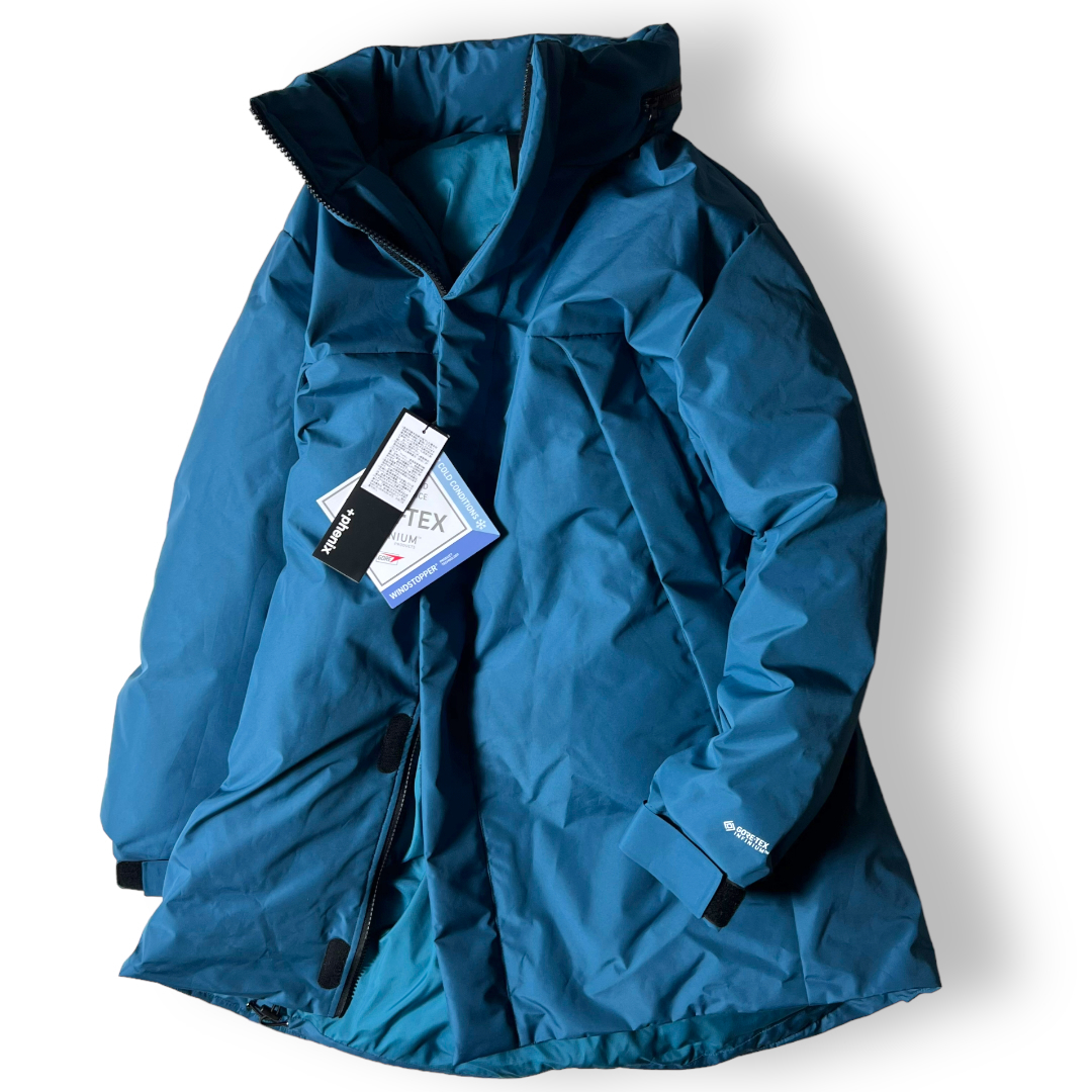 新品 +phenix プラスフェニックス 定4.1万 フリークスストア取扱 GORE-TEX INFINIUM エコダウン モンスターパーカー 中綿コート L ◆B1562