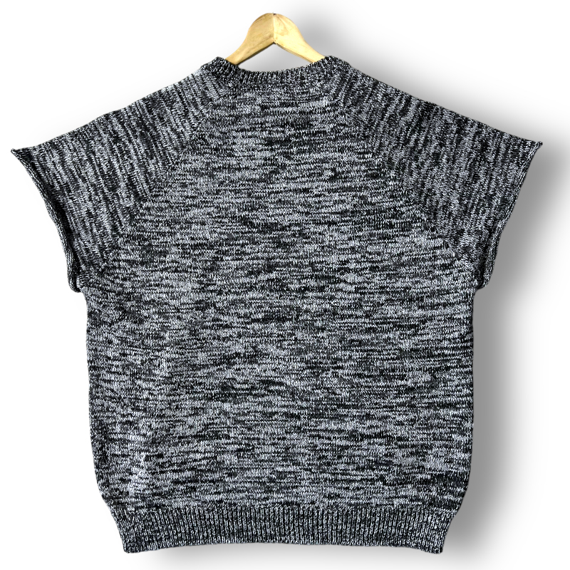 新品 nanamica ナナミカ 定価2.4万 Paper Knit Vest メランジ 天竺編み リラックスフィット ニットベスト SUJS345 M ◆B2490の画像2