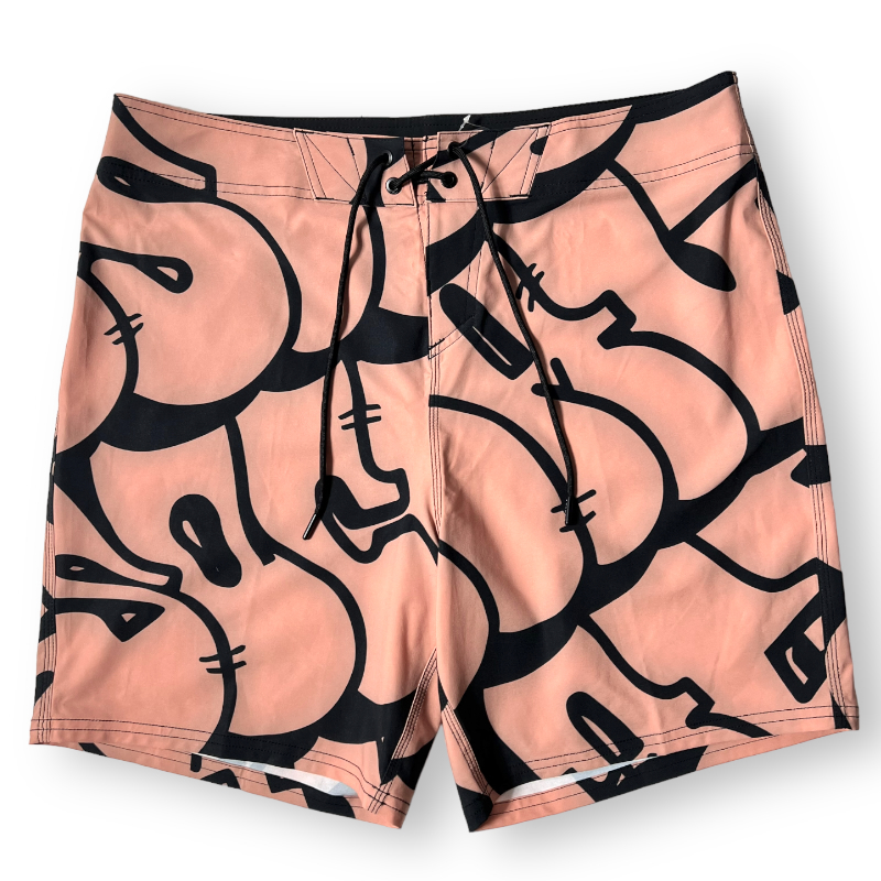 新品 OAKLEY オークリー STAPLE Graffiti BOARDSHORT 18 ストレッチ ボードショーツ サーフパンツ 水着 482599 34 メンズ スイム ◆B380の画像1