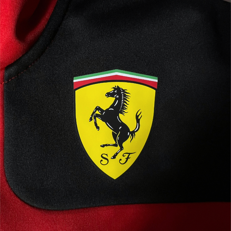 新品 PUMA Ferrari プーマ フェラーリ 定価2.5万 撥水 防風 防寒 保温 裏起毛 ソフトシェルジャケット ジップパーカー 763422 L ◆B1662bの画像10