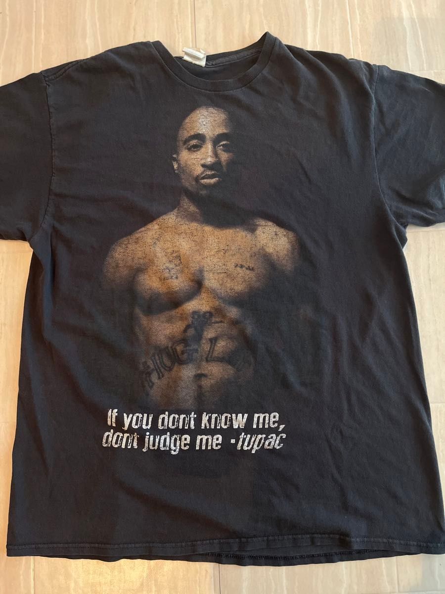 00s 2pac Tupac ツーパック　ラップT ヴィンテージ