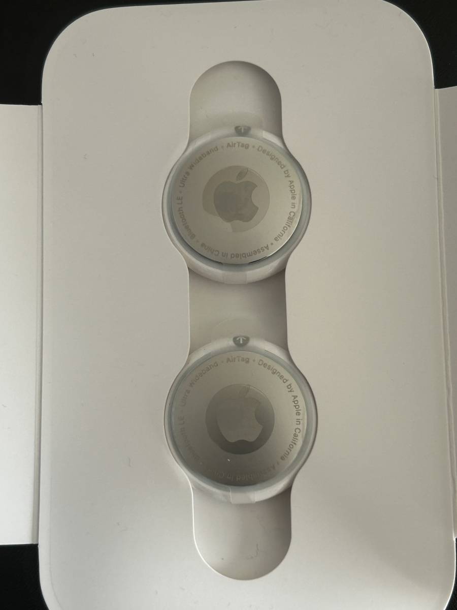 新品 未使用 エアタグ Apple Air Tag 2個 本体のみ - その他 新品 未使用 エアタグ Apple Air Tag 2個 本体のみ - その他