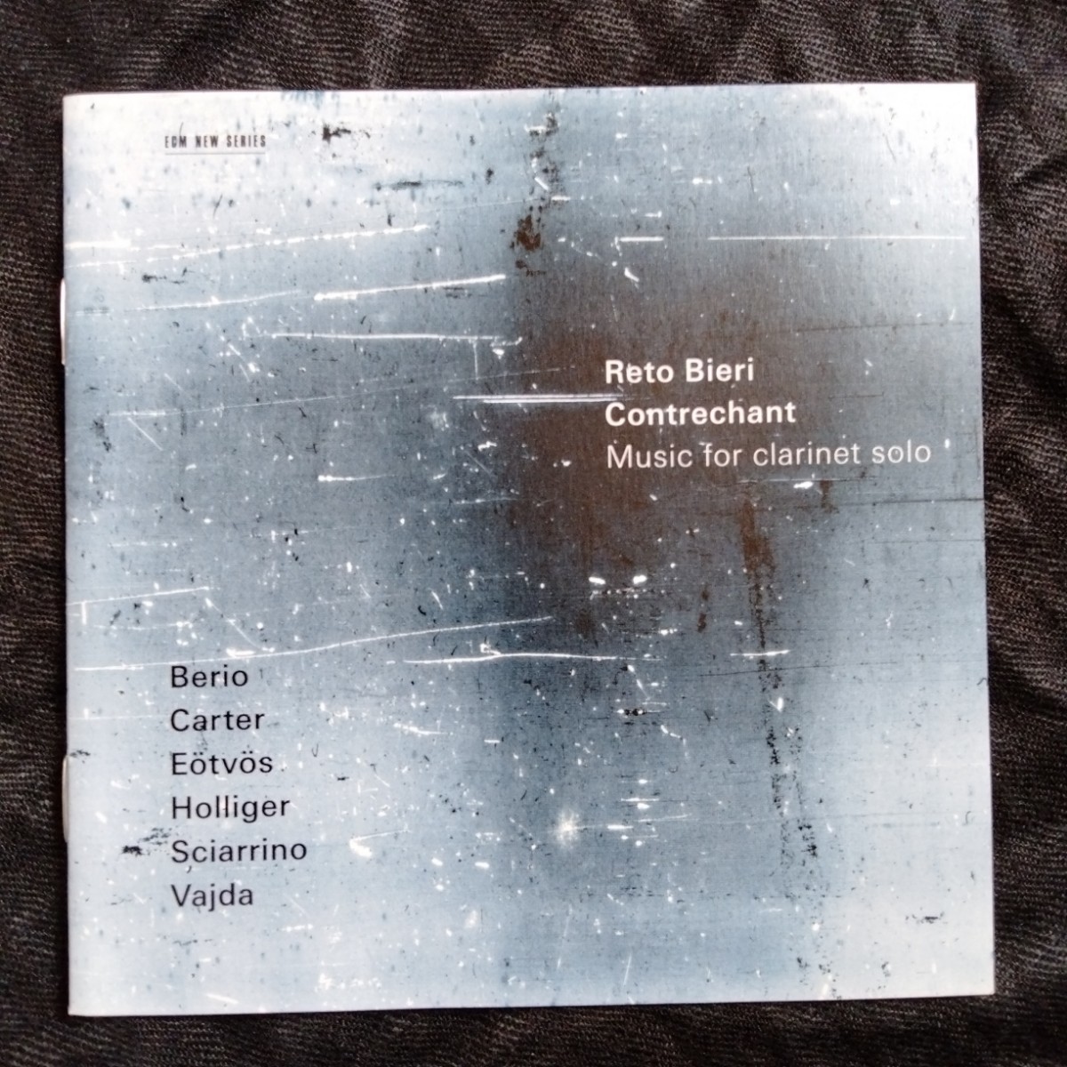 Reto Bieri Contrechant : Music For Clarinet Solo ECM New Series _画像5