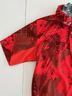 オークリー　ＳＫＵＬＬ　ＮＯＩＳＹ　ＴＯＮＥ　ＳＨＩＲＴ　ＦＯＡ４０５１３３　(ＲＥＤ ＰＲＩＮＴ)　Ｌ_画像3