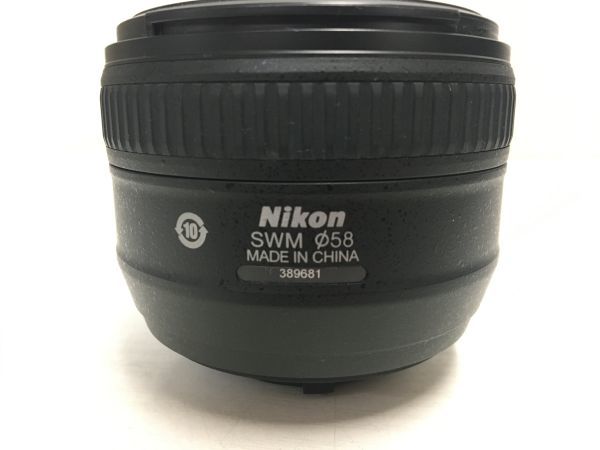 !! Nikon AF-S Nikkor 50mm F1.4G 単焦点レンズ カメラ ニコン 中古_画像5