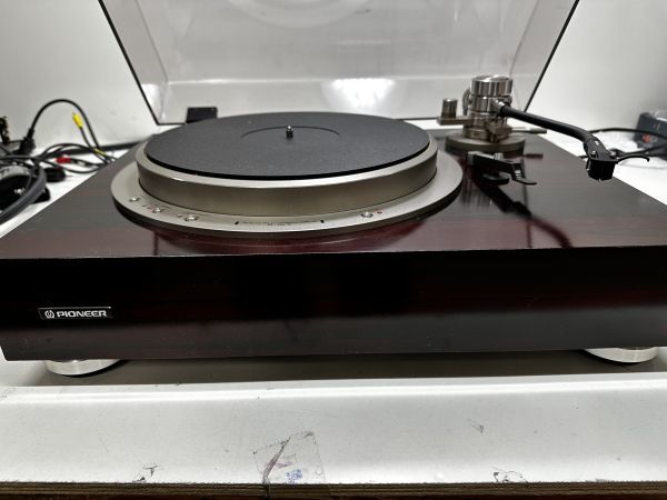 ♯【Pioneer】Quartz　PLL　DIRECT　DRIVE　PL-70LⅡ　アーム　カートリッジ付　パイオニア　レコードプレーヤー　ターンテーブル　_画像3