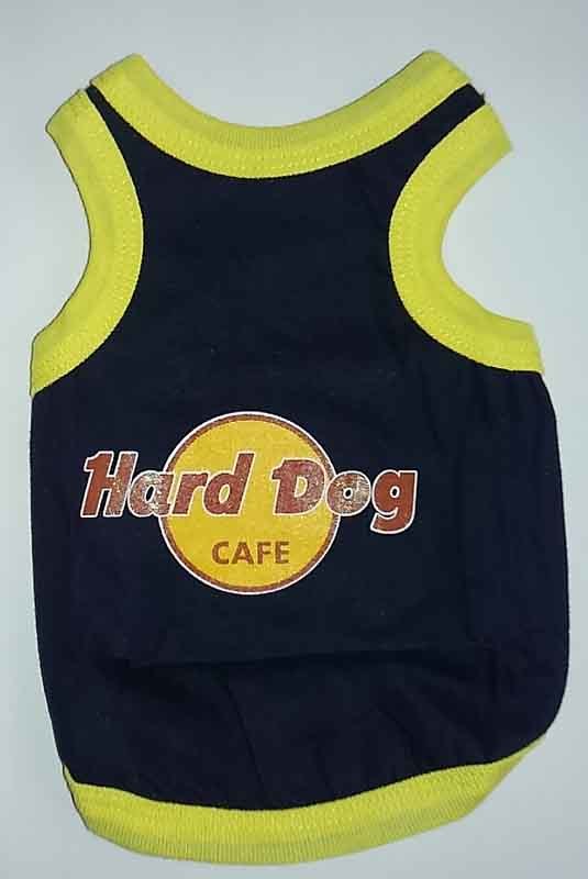小型犬用★「HARD DOG CAFE」のTシャツ　6号サイズ_画像1