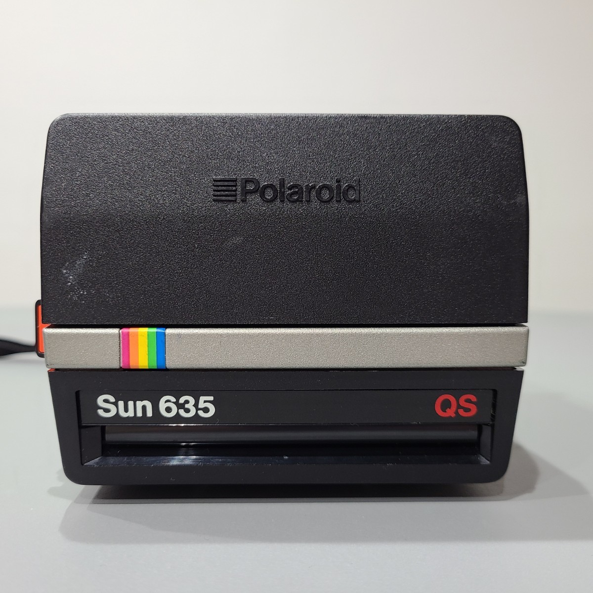 8☆ 100円～ Polaroid ポラロイド Sun 635 QS PROGRAM ポラロイドカメラ ヴィンテージ インスタントカメラ 現状品です_画像2