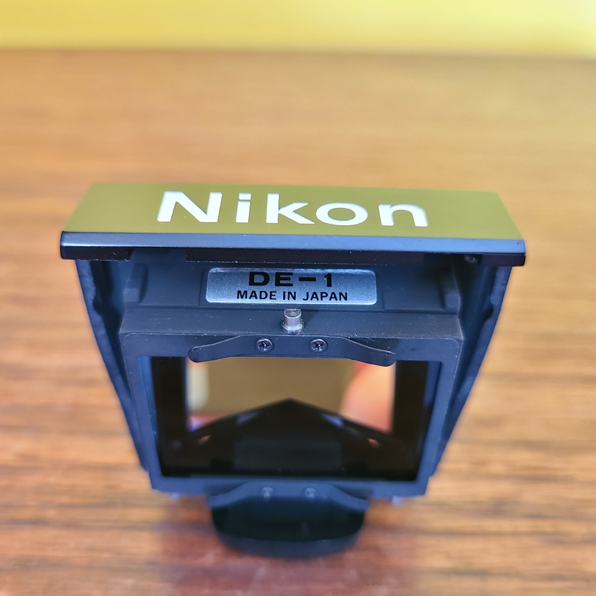 25☆外観綺麗 Nikon DE-1 ニコン アイレベルファインダー ブラック カメラアクセサリー ファインダー_画像7