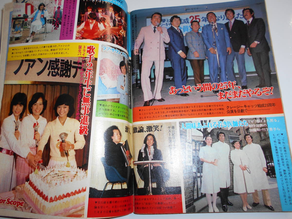 週刊明星 1979年昭和54年4 22 西城秀樹 大原麗子 岩崎宏美 浅茅陽子 夏目雅子 三浦友和 紺野美沙子 国広 岡田奈々 大竹しのぶ 朝比奈マリア - その他 週刊明星 1979年昭和54年4 22 西城秀樹 大原麗子 岩崎宏美 浅茅陽子 夏目雅子 三浦友和 紺野美沙子 国広 岡田奈々 大竹しのぶ 朝比奈マリア - その他