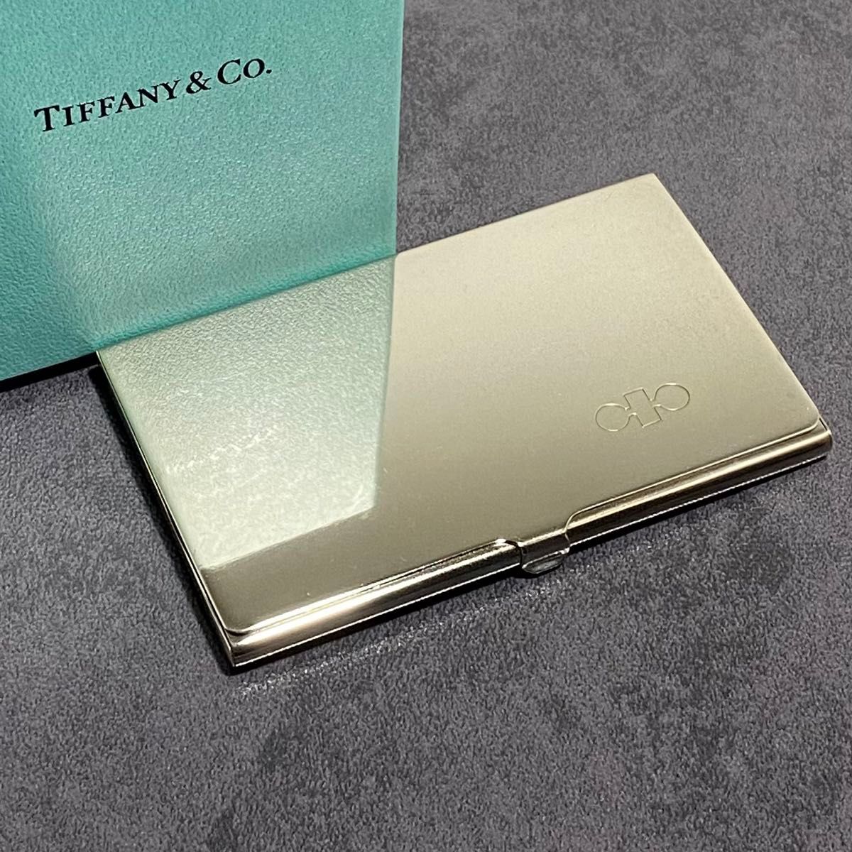 TIFFANY&Co. ティファニー　名刺入れ　カードケース　シルバー