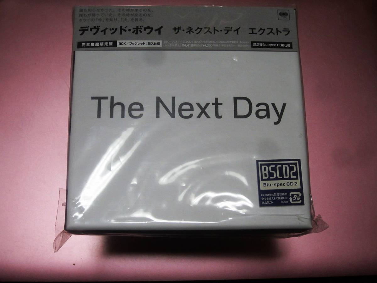 ★DAVID BOWIE(デヴィッドボウイ)【THE NEXT DAY EXTRA(ザ・ネクストデイ:エクストラ)】完全生産限定盤CD[直輸入盤国内仕様]_画像1