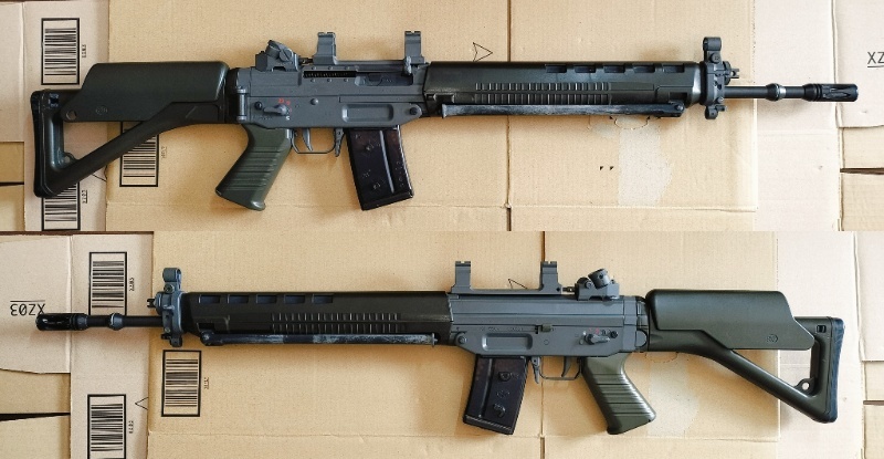 東京マルイ ＳＩＧ ＳＧ550 電動ガン スコープマウント/チークパット付 絶版品!!_画像1