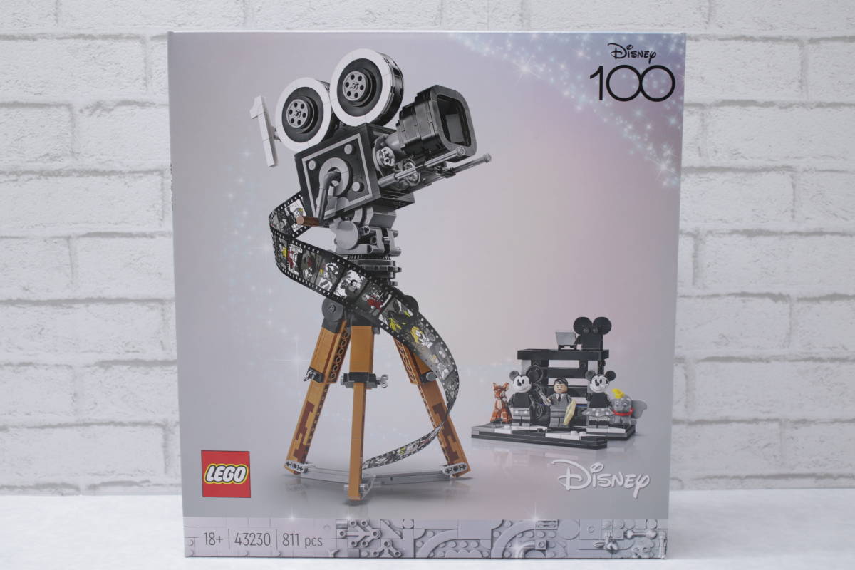 ◎59【未開封】【1円～】レゴ(LEGO) ディズニー ウォルト・ディズニー トリビュートカメラ 43230 ディズニー100 Disney 記念 ブロック_画像1