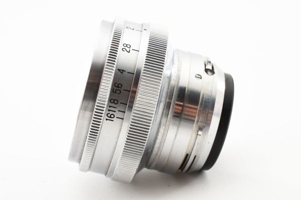 ★☆NIKKOR-H・C 5cm F2 ニッコール Ｈ・Ｃ 日本光学 Nippon Kogaku Nikon Ｈ Ｃ NIKKOR H C 5/2 #5896☆★