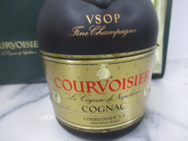 H505　古酒　COURVOISIER VSOP COGNAC　クルボアジェ VSOP　ブランデー コニャック　箱付　700ml　40％　_画像3