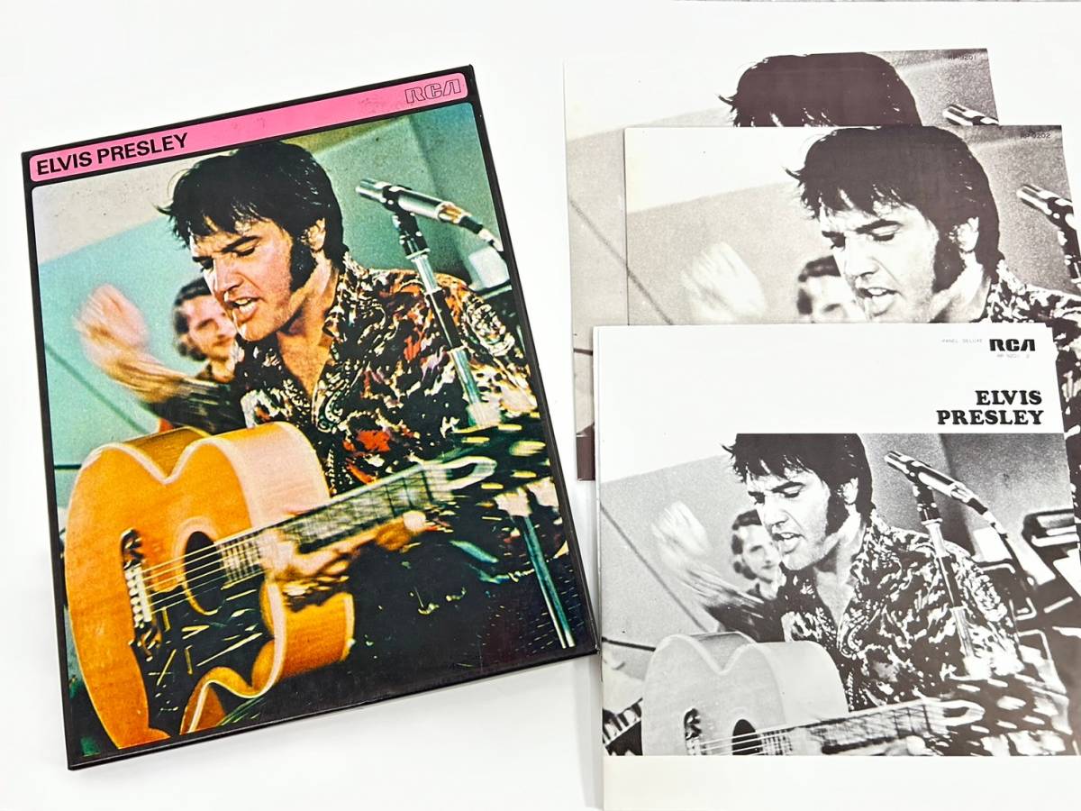 12-12-5 Ｅｌｖｉｓ　Ｐｒｅｓｌｅｙ　エルビス・プレスリー　豪華特別限定版　ＲＣＡ／Ｖｉｃｔｏｒ　限定版 30ＣＭステレオＬＰ2枚組_画像1