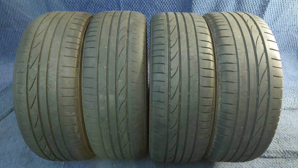 B/S スバル純正 18×7J+55 5H/100 ポテンザ RE050A 215/45R18 レガシィ/B4/ツーリングワゴン/インプレッサ/おまけタイヤでお安く/601148_画像6