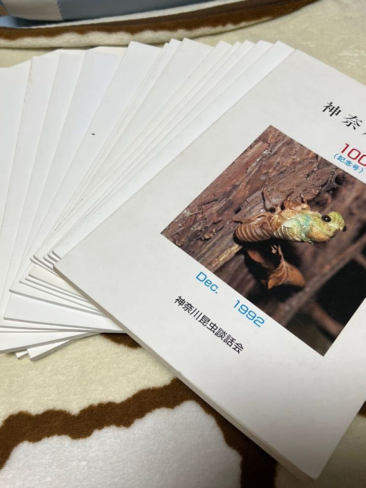 神奈川虫報 神奈川昆虫談話会 100号(1992年) 150号 記念号 昆虫