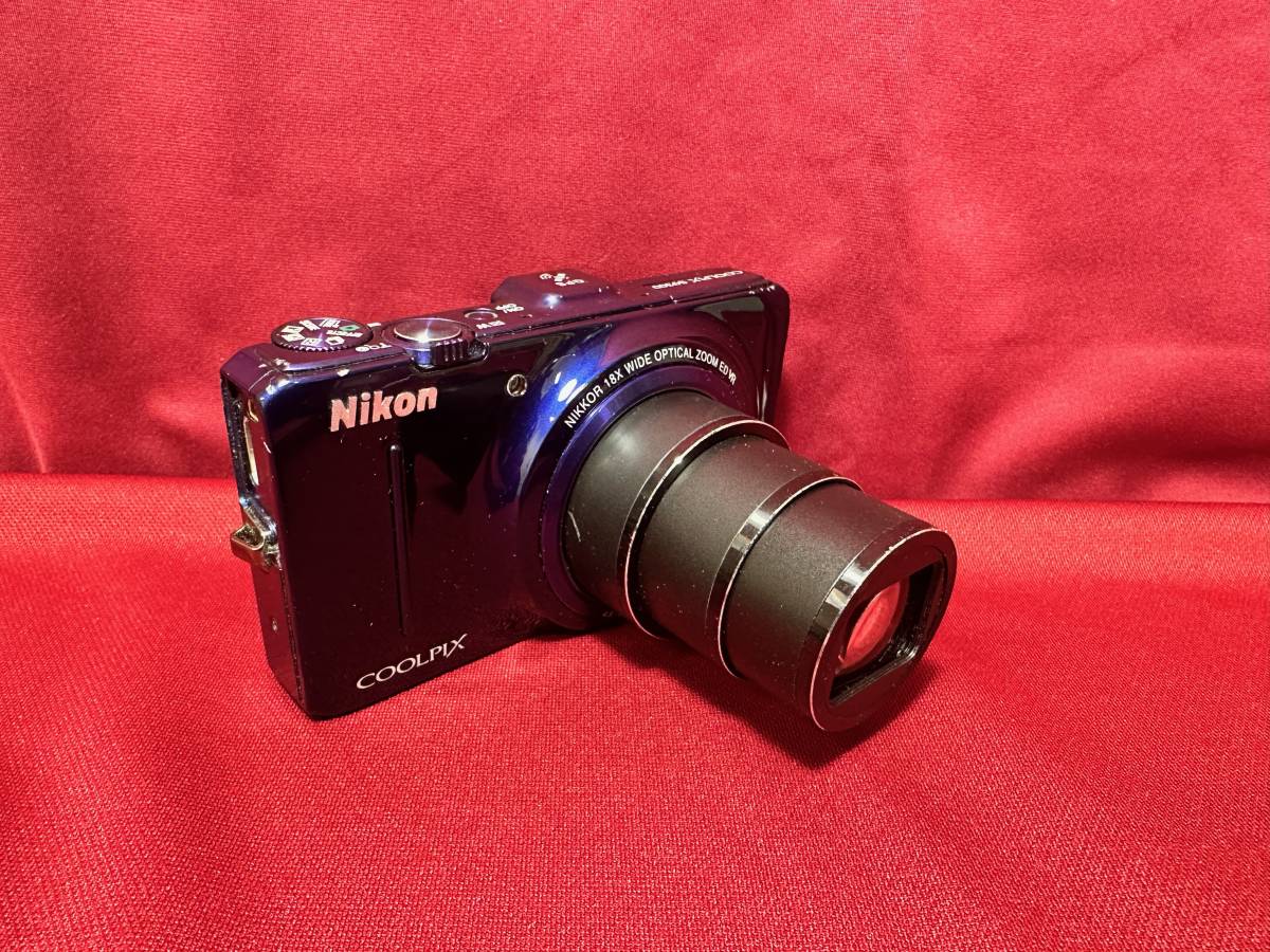 ※21870 デジカメ Nikon COOLPIX S9300 ジャンク 18ｘ full HD コンパクト カメラ _画像5