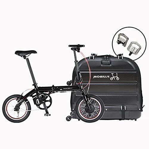 [2 days from ~ rental ] TRANS MOBILLY trance mobai Lee NEXT140 folding electric bike black storage bag attaching [ control TM02]