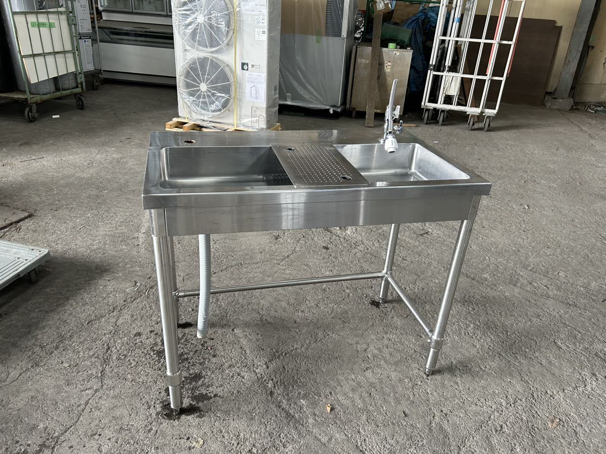 マルゼン 業務用 ステンレス 1槽 シンク W75 D60 H80(+15)cm マルゼン 業務用 ステンレス 1槽 シンク W75 D60 H80(+15)cm