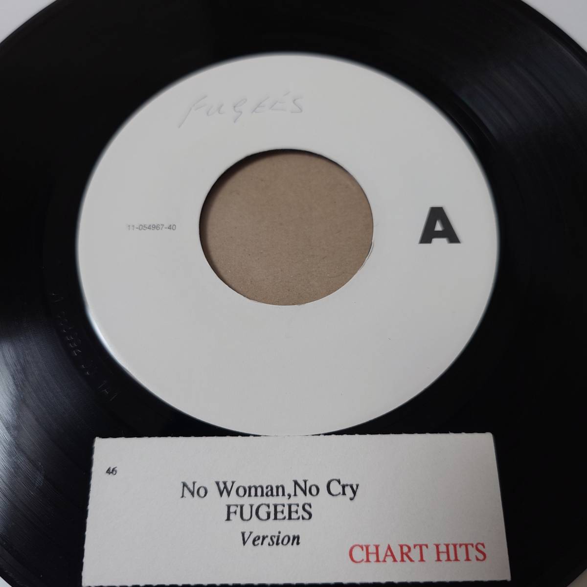 Fugees - No Woman No Cry // Columbia 7inch / Roots / Bob Marley_画像1