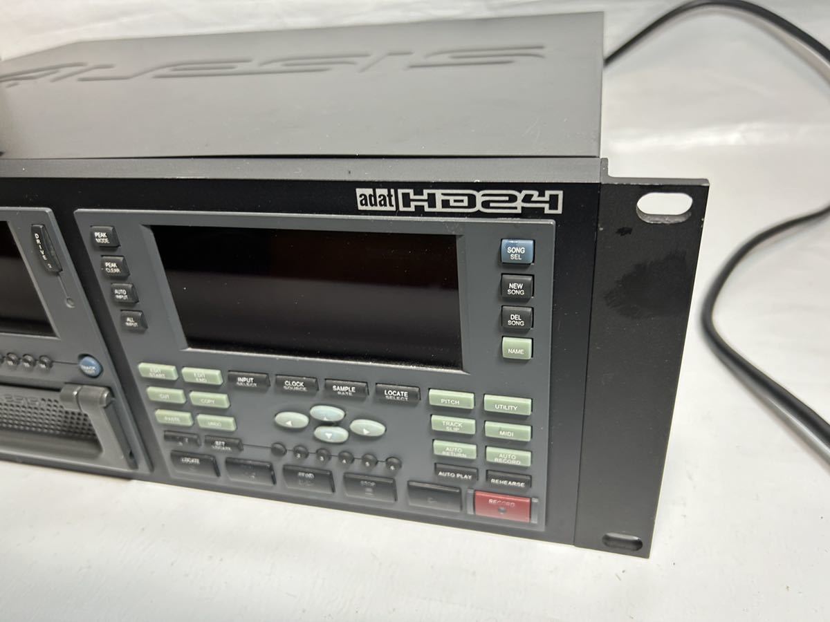 ALESIS ADAT HD レコーダー ハードディスクレコーダー マルチトラックレコーダー_画像3