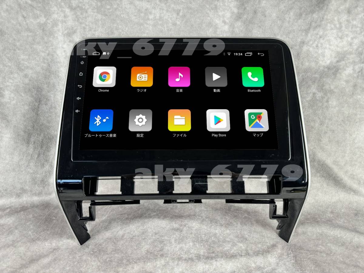 10インチ C27 セレナ 専用 パネル iPhone CarPlay アンドロイド ナビ ディスプレイオーディオ 画質 新品 バックカメラ付 _画像2