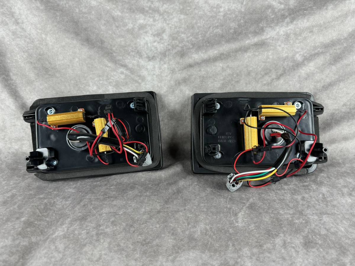 1円～！シーケンシャル DA64V DA17V エブリィ エブリイ バン スクラム 流れるウインカー フルLEDテール スモークレッド 左右セット 新品 B_画像6