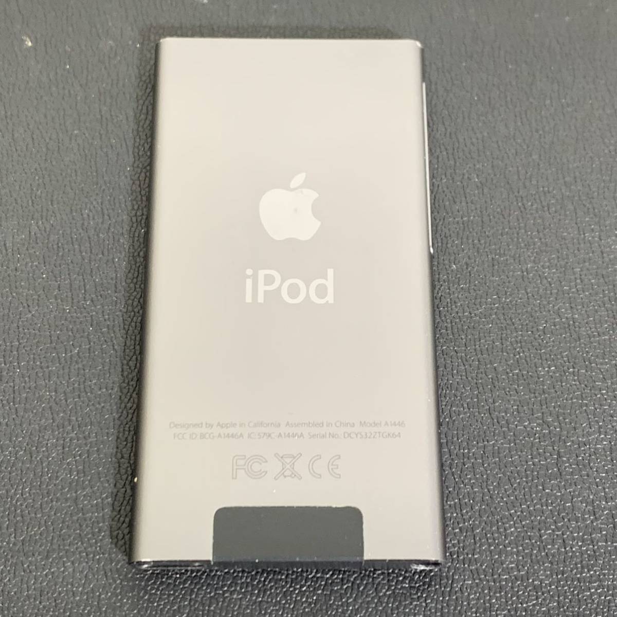 iPod nano 第7世代 16GB A1446 黒 APPLE Apple アップル IPOD ipod アイポッド ナノ 本体のみ 通電確認済_画像9