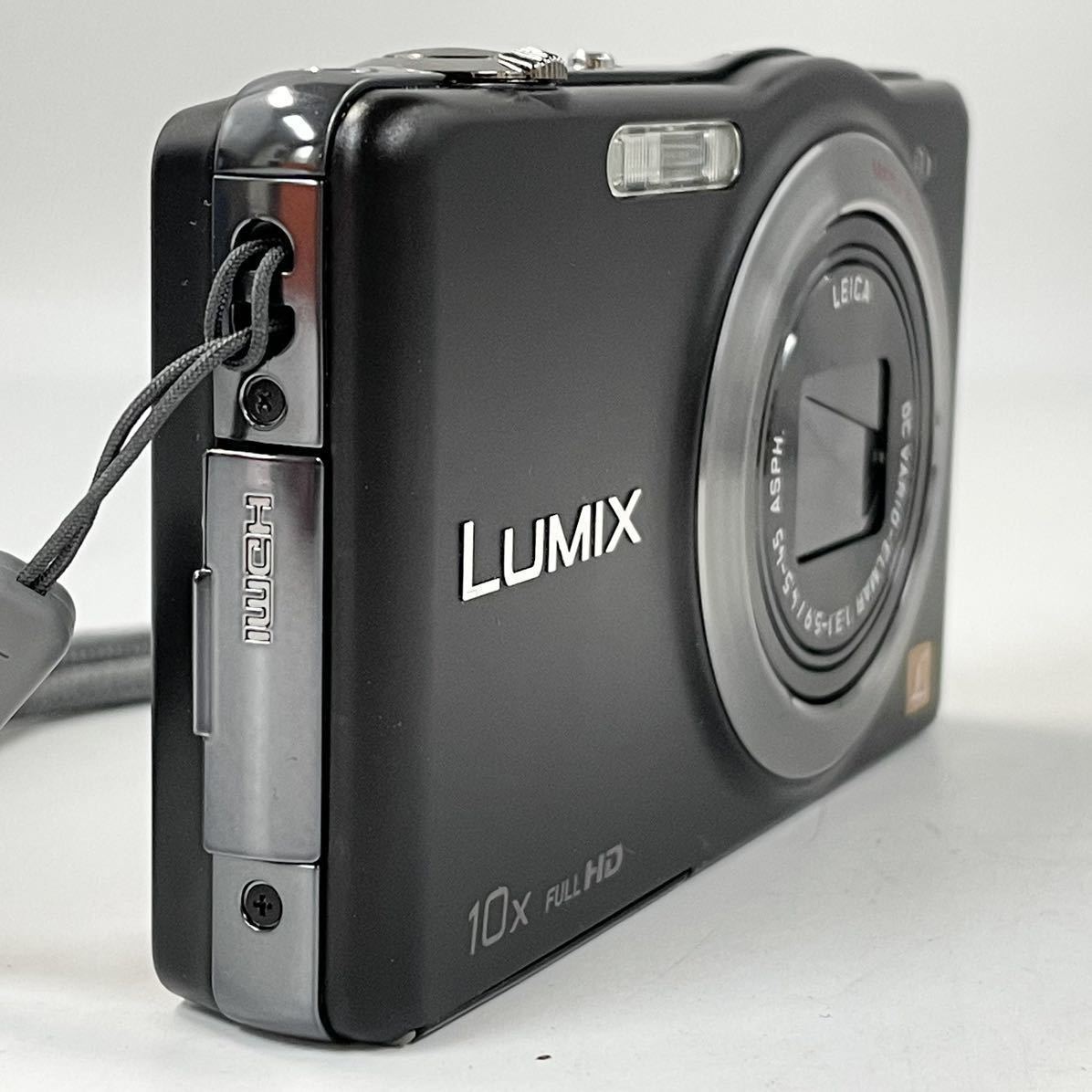 【1N17】1円スタート Panasonic LUMIX DMC-SZ7 パナソニック ルミックス コンパクトデジタルカメラ デジカメ コンデジ ブラック_画像4
