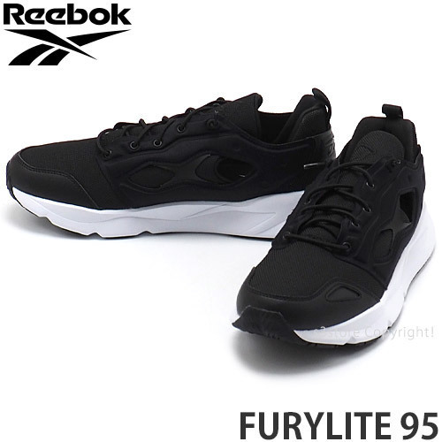 1円〜Reebok FURYLITE 95 Blk/Gry/Wht 27.5cm リーボック フューリースタイル 95 スニーカー 靴 メンズ 新品未使用_画像1