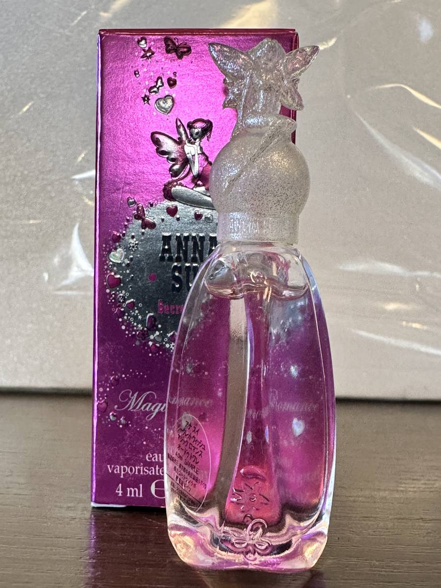 新品 ANNA SUI - シークレットウィッシュ マジック ロマンス EDT 4ml - Secret Wish Magic Romance アナスイ 激レア香水_画像1