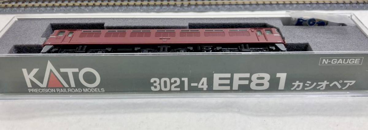 KATO 3021-4　EF81　カシオペア