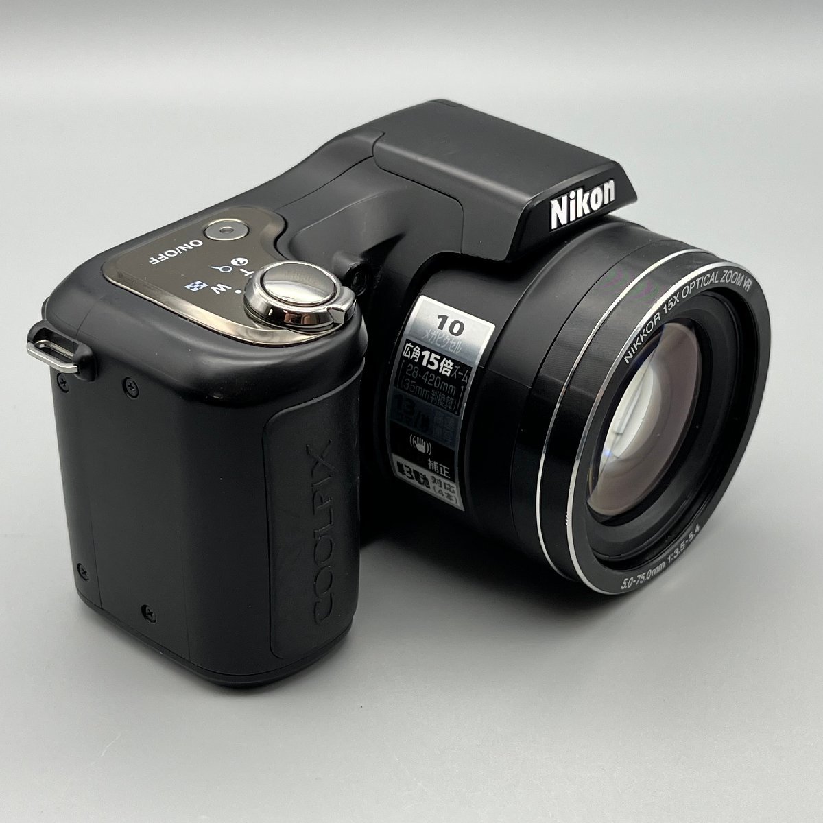 COOLPIX L100 ニコン クールピックス 15倍ズーム 35mm判換算28-420mm相当 10.0メガピクセル CCDセンサー搭載 単3形電池4本で動作の画像7