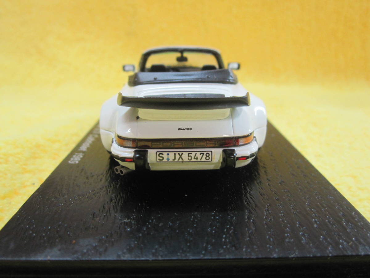 スパーク S3498 1/43 Porsche 911 Turbo 3.3 1989 Cabriolet White（ポルシェ 930 ターボ カブリオレ_画像9