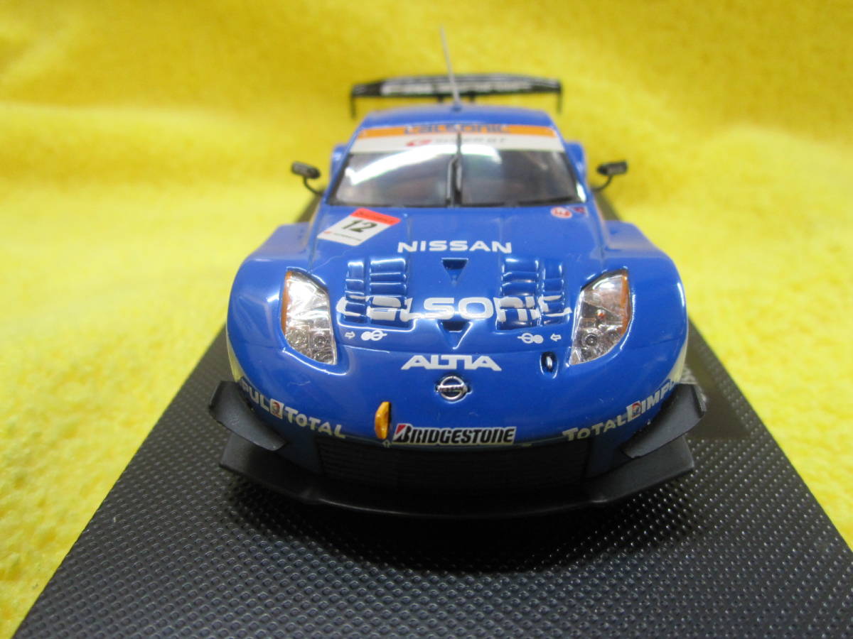 エブロ 689 1/43 CALSONIC INPUL Z33 SUPER GT500 2005 #12（ニッサン カルソニック インパル フェアレディZ_画像3