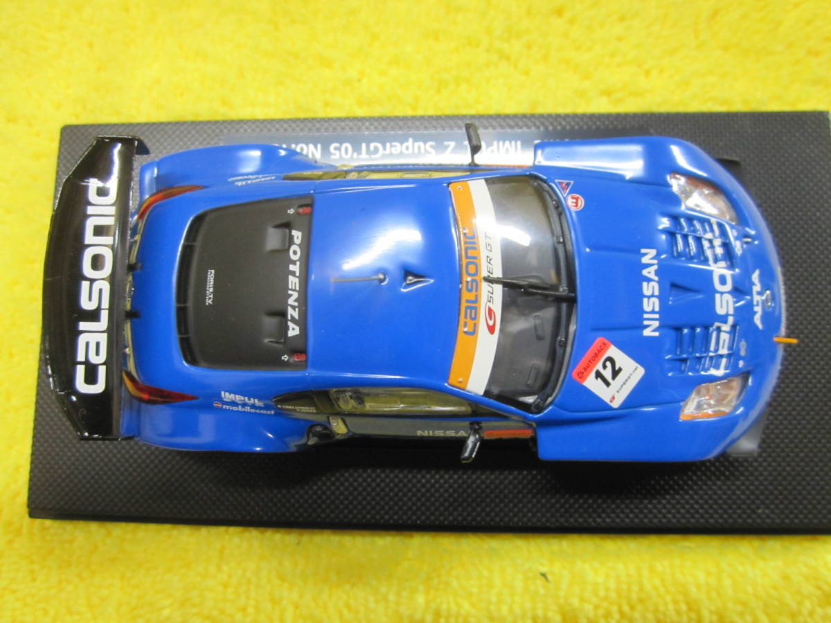 エブロ 689 1/43 CALSONIC INPUL Z33 SUPER GT500 2005 #12（ニッサン カルソニック インパル フェアレディZ_画像10