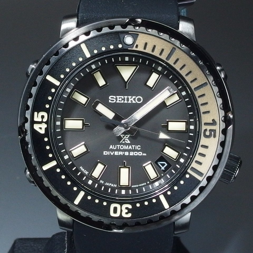 ◆新品/未使用◆ SEIKO セイコー PROSPEX プロスペックス 4R35-04R0 SBDY091 自動巻き SS/ラバー 回転ベゼル メンズ 腕時計 「22919-4」_画像3