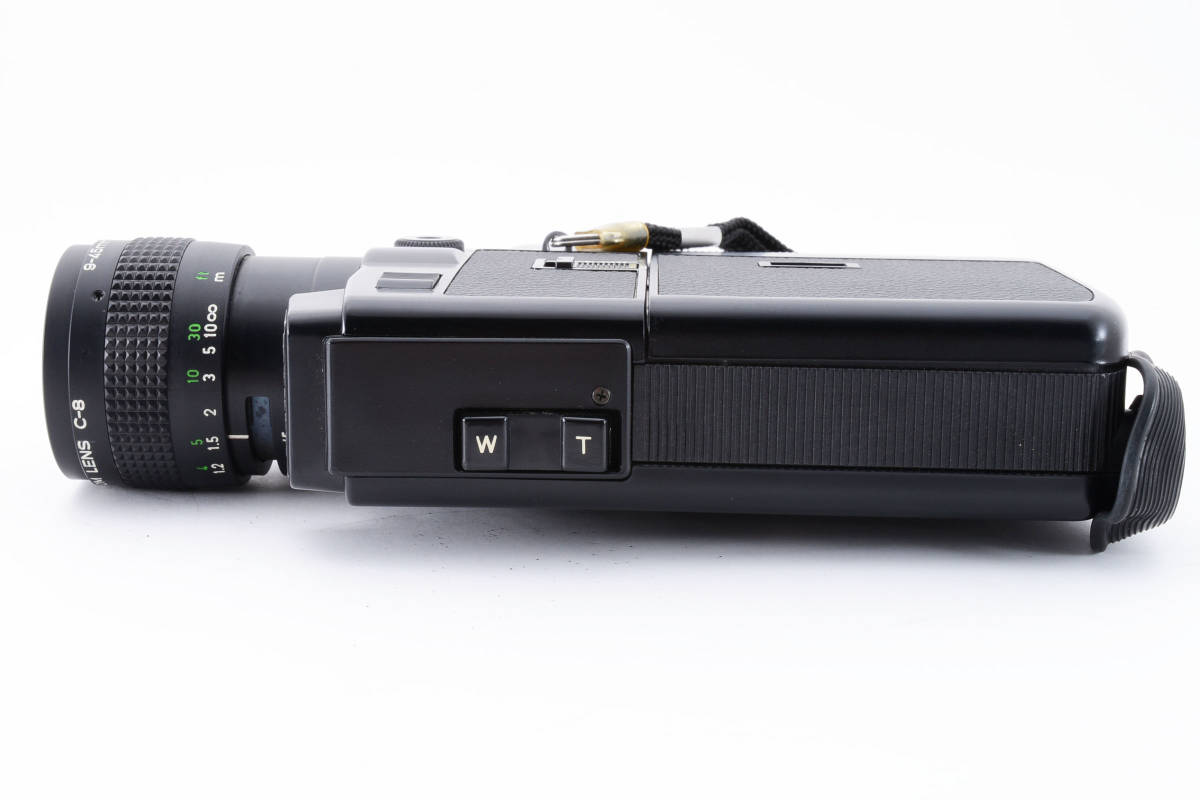 Canon 514XL 8ミリ ビデオカメラ ZOOM LENS C-8 9-45mm F1.4 MACRO　露出計、シャッター、ズームOK_画像8