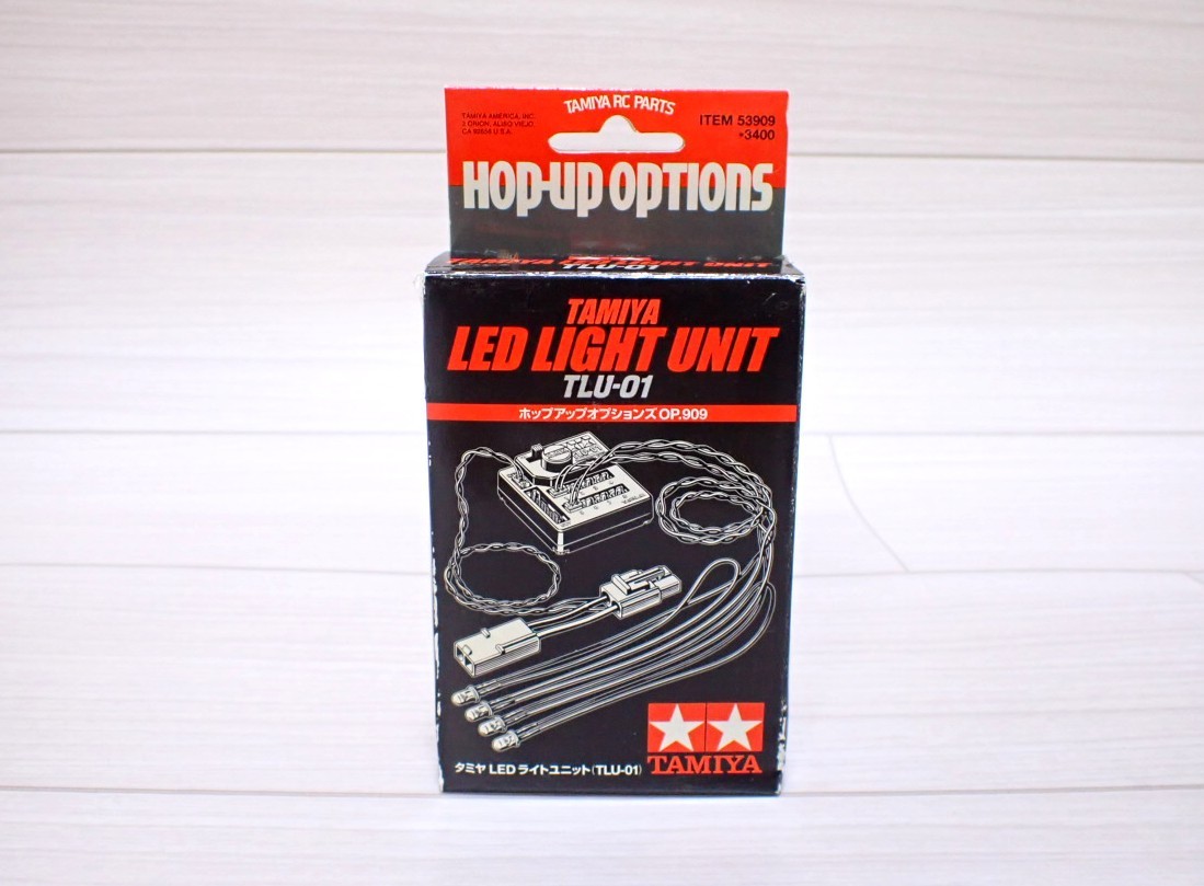 タミヤ LEDライトユニットセット TLU-01 LEDライト計4灯付 未使用品_画像1