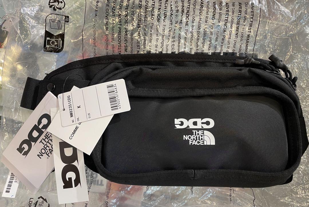 23AW CDG × The North Face Explore Hip Pack Black 新品 コムデギャルソン ノースフェイス エクスプロー ヒップ パック バッグ 黒 P273_画像2