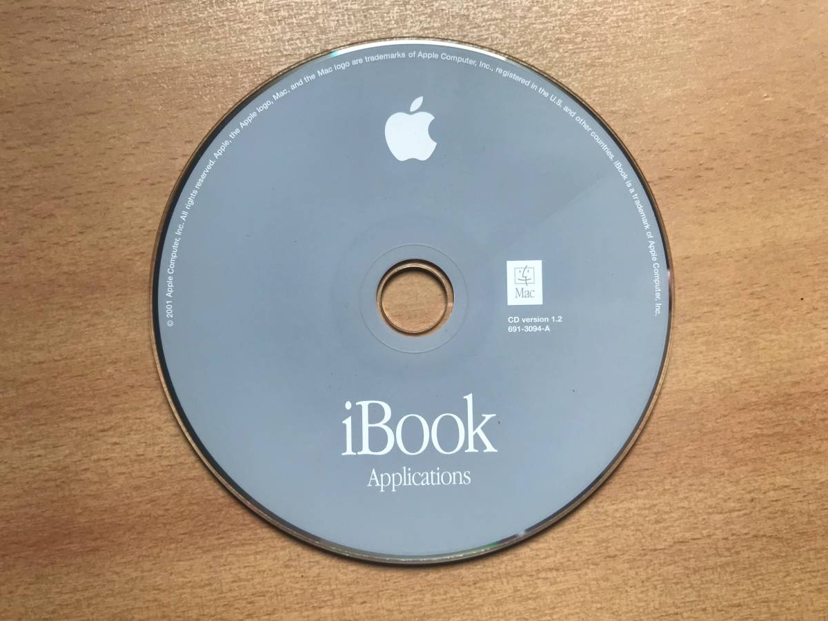 【送料：230円】CD-ROM［691-3094-A］◆iBook［Applications］◆１枚【中古】_画像1