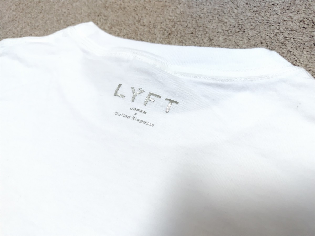 ★大人気★ LYFT GYM Tシャツ　Lサイズ 試着のみほぼ新品　トレーニー　トレーニングウェア にも　メンズ　エドワード加藤_画像3