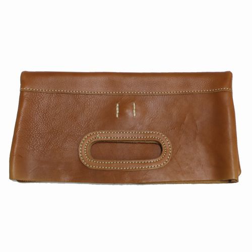 FREAKS STORE freak s store square leather bag clutch bag Brown 