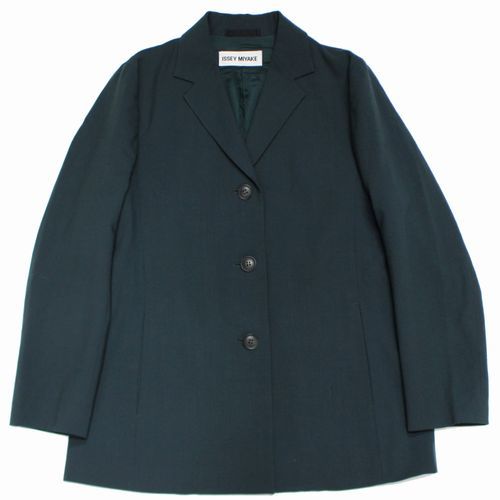 ISSEY MIYAKE Issey Miyake 2001AW Vintage setup jacket skirt 2/3 green 